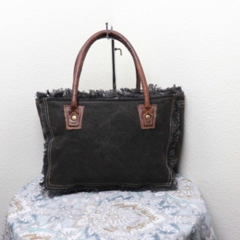 🆕Myra Bag YARSY Handbag Canvas Purse Bag Medium - Picture 4 of 8
